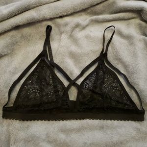 Black Strappy Bralette